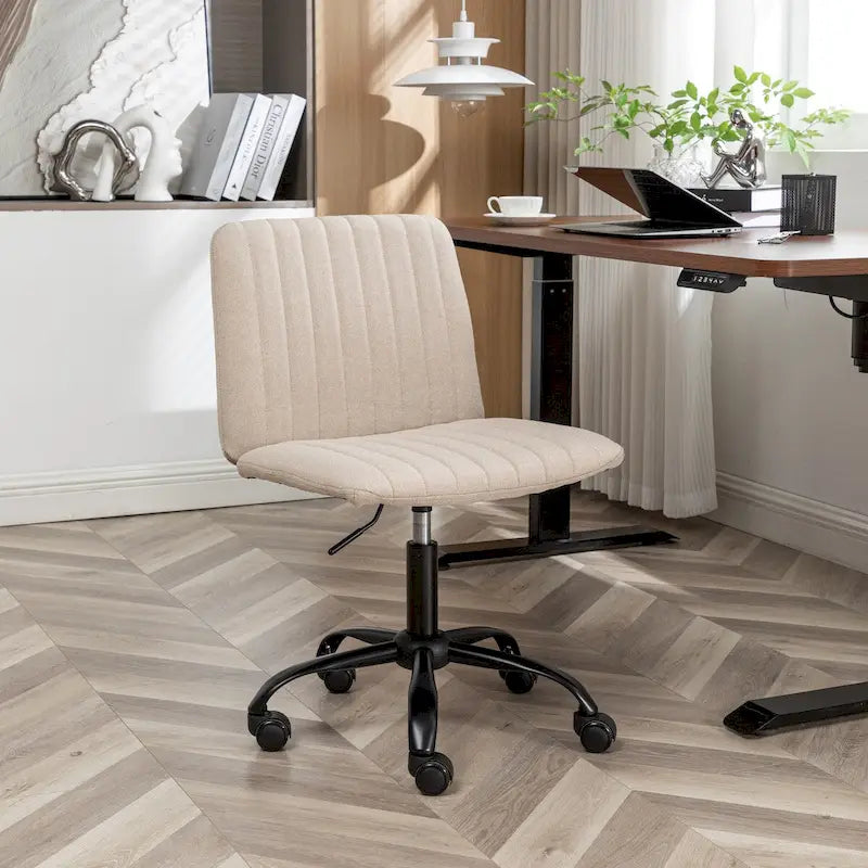 Roundhill Furniture Masar Fabric Swivel Office Chair