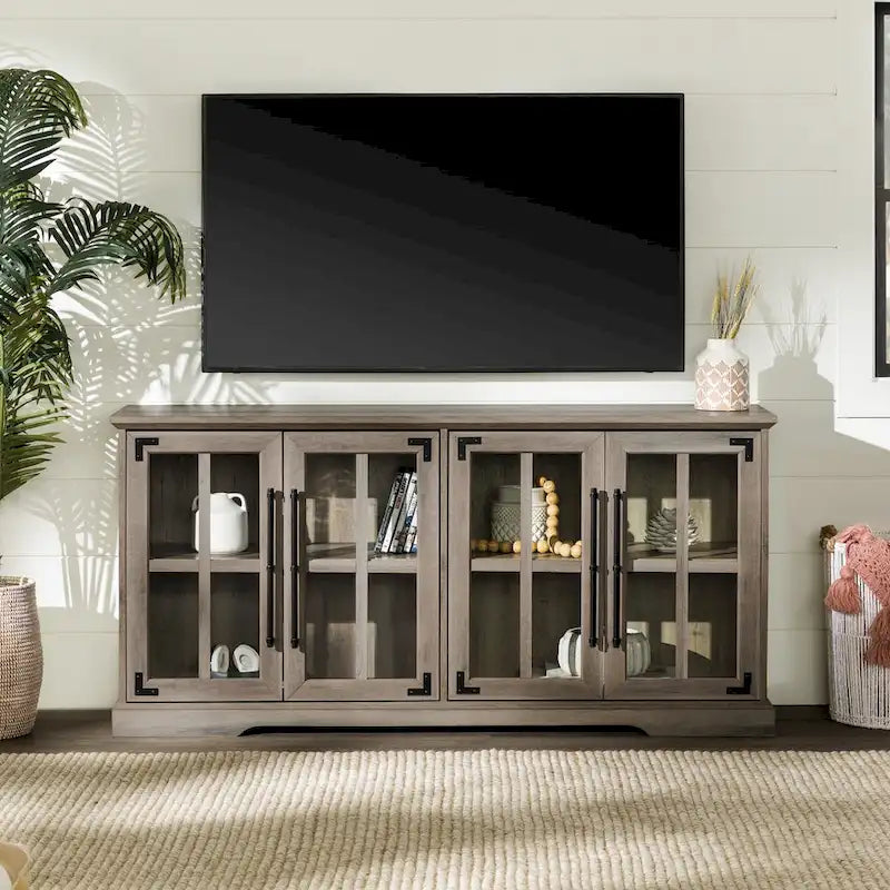 Middlebrook 58-inch Rustic 4-Door TV Stand