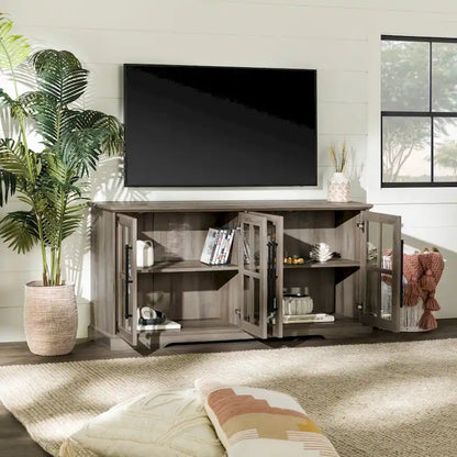 Middlebrook 58-inch Rustic 4-Door TV Stand