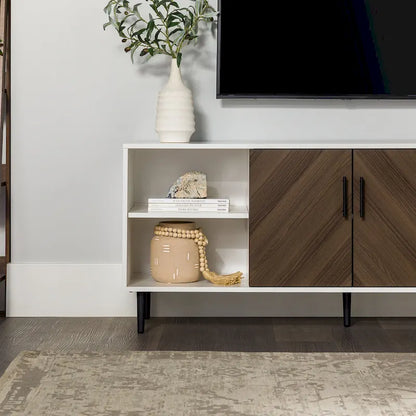 Middlebrook Modern Bookmatch 58-inch TV Stand