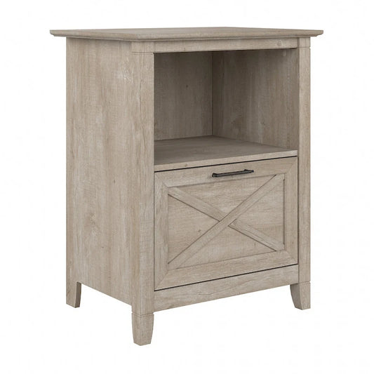 Key West Lateral File Cabinet with Shelf by Bush Furniture