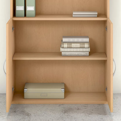 Studio C 5 Shelf Bookcase with Doors by Bush Business Furniture
