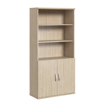Studio C 5 Shelf Bookcase with Doors by Bush Business Furniture