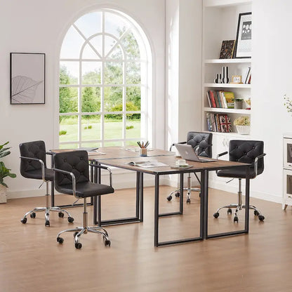 Home Office Desk Chairs 360 Swivel Height-Adjustable Accent Chair