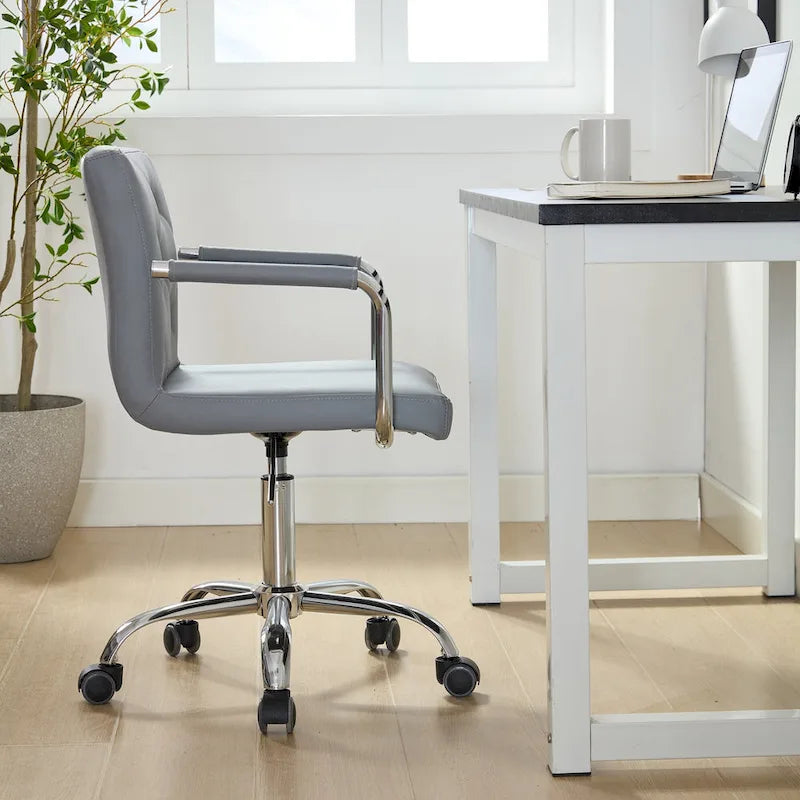 Home Office Desk Chairs 360 Swivel Height-Adjustable Accent Chair