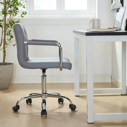 Home Office Desk Chairs 360 Swivel Height-Adjustable Accent Chair