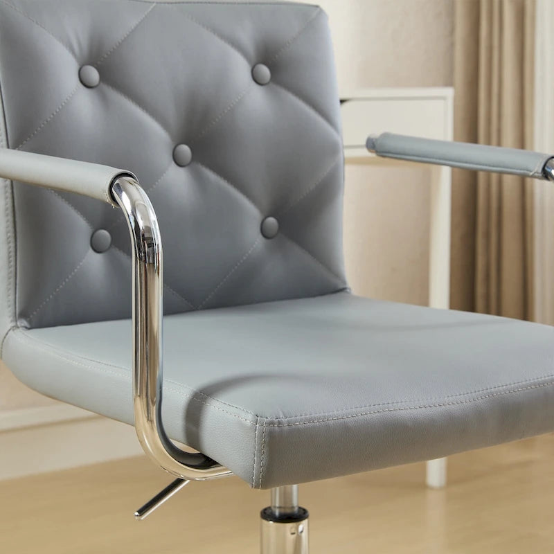 Home Office Desk Chairs 360 Swivel Height-Adjustable Accent Chair