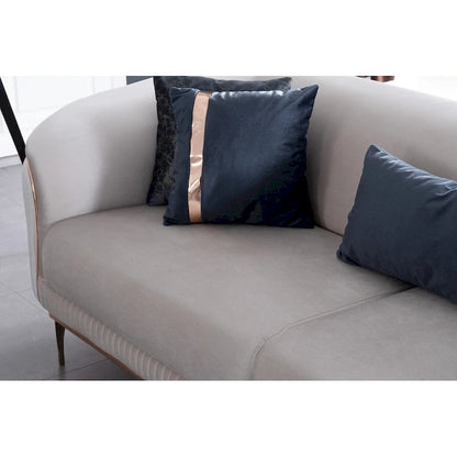 Mostar 2 Pieces Living Room Sets 1 Sofa 1 Chair