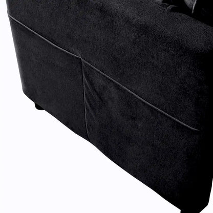 2-Pieces Chenille Accent Sofa Chair Set of 2 with Oversized Armchairs and 29.92 Deep Seats (800lb Capacity)