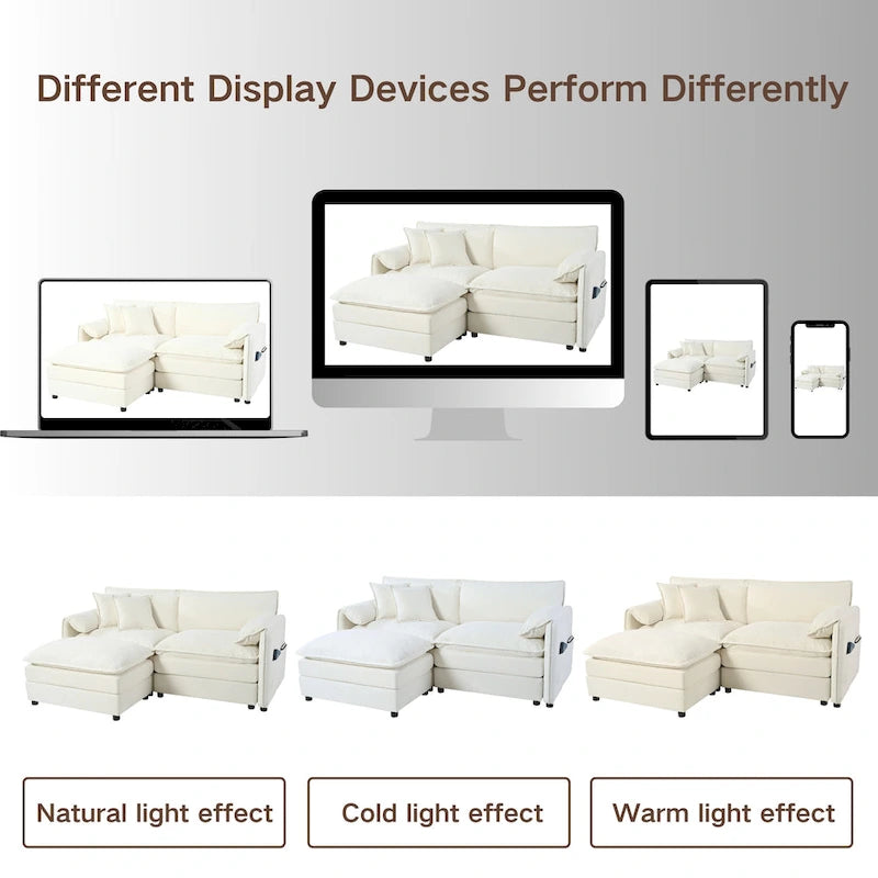 2-Pieces Chenille Accent Sofa Chair Set of 2 with Oversized Armchairs and 29.92 Deep Seats (800lb Capacity)