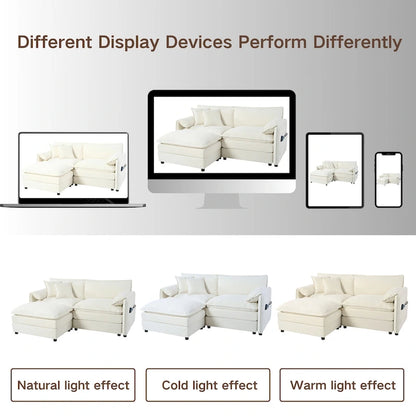 2-Pieces Chenille Accent Sofa Chair Set of 2 with Oversized Armchairs and 29.92 Deep Seats (800lb Capacity)