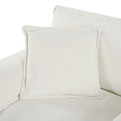 2-Pieces Chenille Accent Sofa Chair Set of 2 with Oversized Armchairs and 29.92 Deep Seats (800lb Capacity)