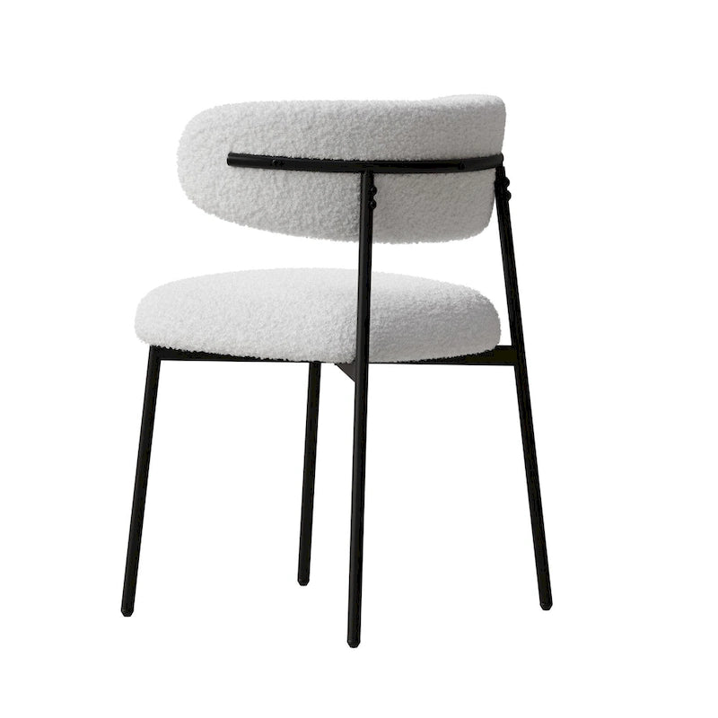 Dining Chairs Set Of 2 With Metal Legs