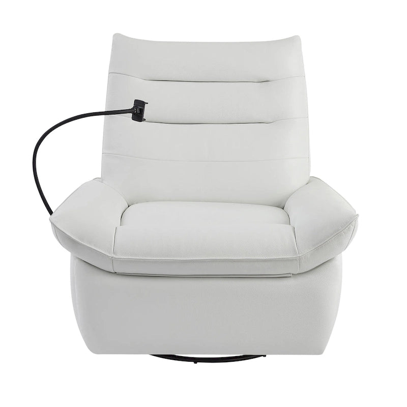 Upholstered Power Recliner Leather Lounge Chair for Living (Set of 2)