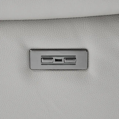 Upholstered Power Recliner Leather Lounge Chair for Living (Set of 2)