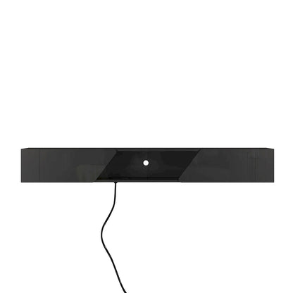 Floating TV Stand Wall Mounted with 16 Color LEDs,69 Modern TV Stand, Floating TV Cabinet Entertainment Center
