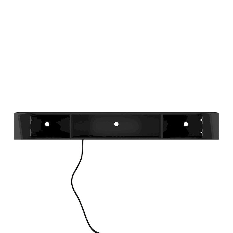 Floating TV Stand Wall Mounted with 16 Color LEDs,69 Modern TV Stand, Floating TV Cabinet Entertainment Center