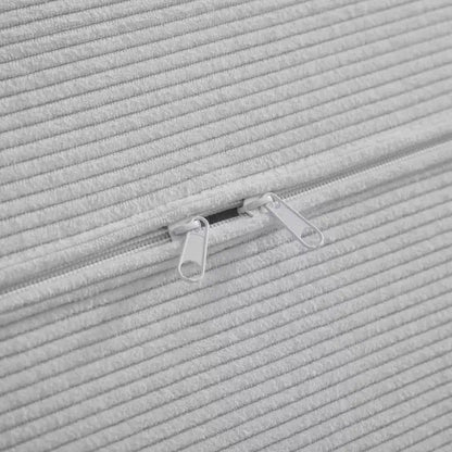 118.2  Oversized Upholstered Sectional Sofa Set, DIY Corduroy Sofa