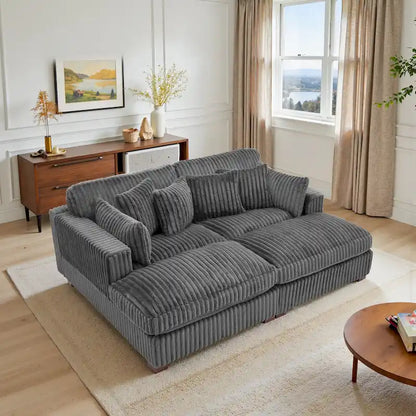 Modular Sectional Fabric Sofa for Living Room & Bedroom