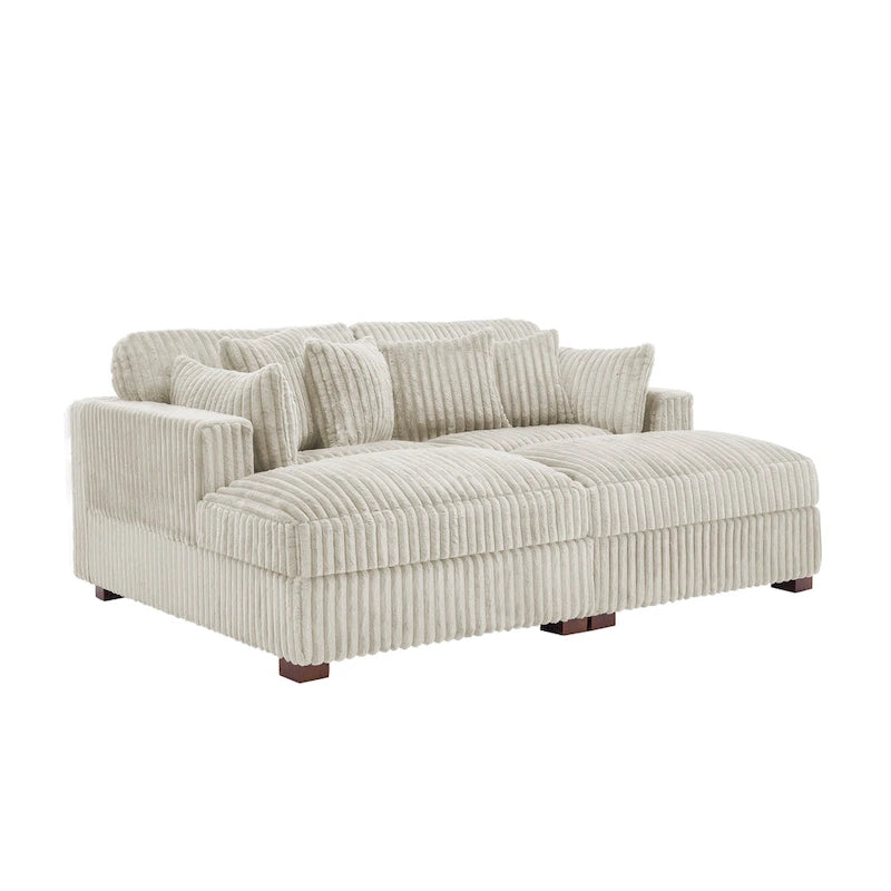 Modular Sectional Fabric Sofa for Living Room & Bedroom