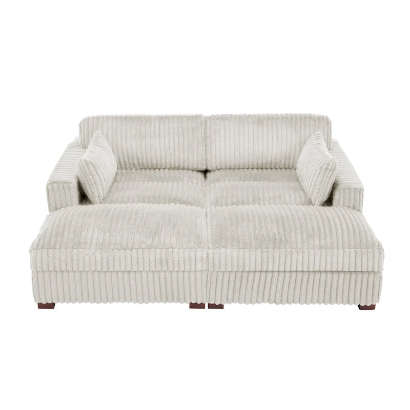 Modular Sectional Fabric Sofa for Living Room & Bedroom