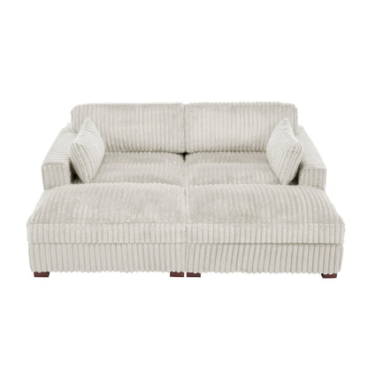 Modular Sectional Fabric Sofa for Living Room & Bedroom