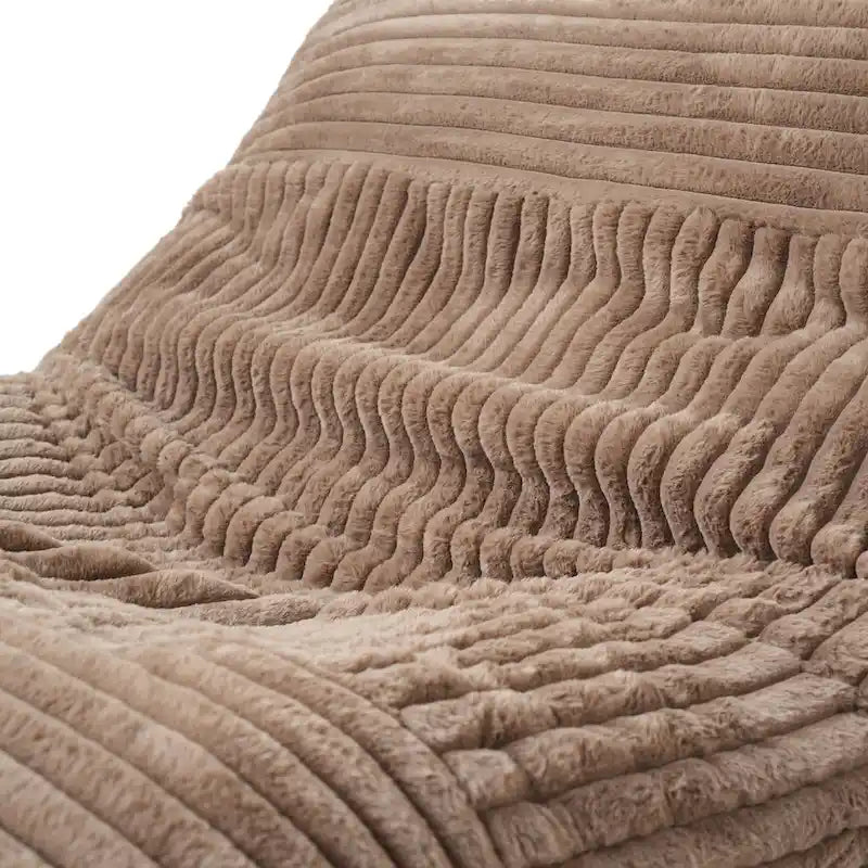 Large Bean Bag Chair Modern Leisure Chair Comfy Sleeper Sofas Lounge Chair for Living Room Bedroom