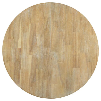 5 Piece Dining Table Set, Wooden Round Kitchen Dining Table Set with Extendable Dining Table and 4 Upholstered Dining Chairs