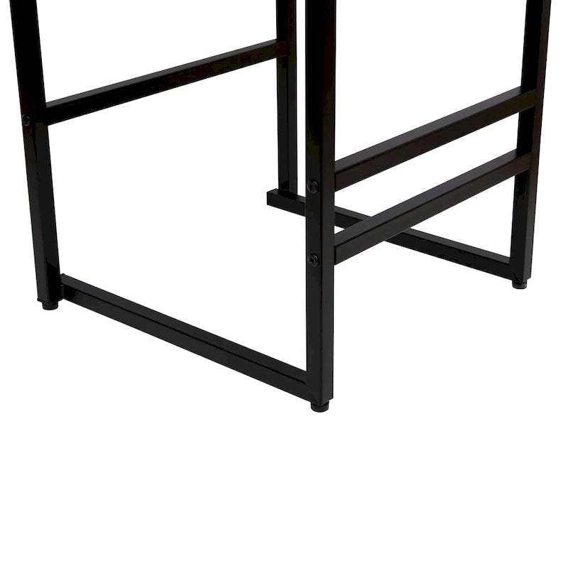 Counter Height Bar Stools Set of 2, Kichen Island Chairs with Back, Armless Dinning Room Chairs with Hand Weave