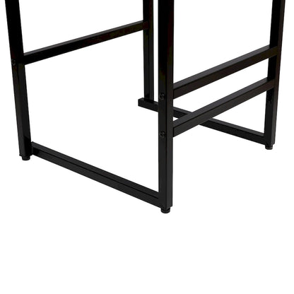 Counter Height Bar Stools Set of 2, Kichen Island Chairs with Back, Armless Dinning Room Chairs with Hand Weave