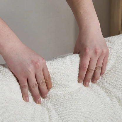 35.4W Modern Reading Chair,Upholstered Accent Chair with Pillows and Wood Legs