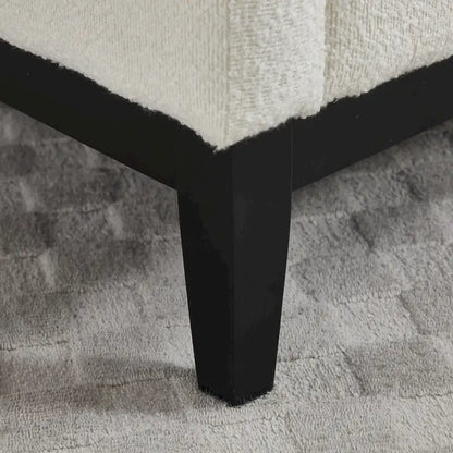 35.4W Modern Reading Chair,Upholstered Accent Chair with Pillows and Wood Legs