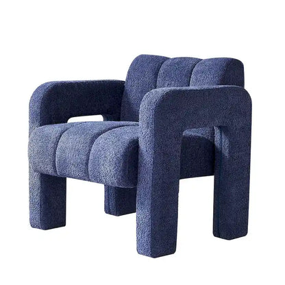 Upholstered Accent Chair 31.10 Wide Boucle Modern Accent Chair Side Chair Comfy Wide Armchair For Bedroom, Living Room