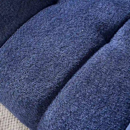 Upholstered Accent Chair 31.10 Wide Boucle Modern Accent Chair Side Chair Comfy Wide Armchair For Bedroom, Living Room