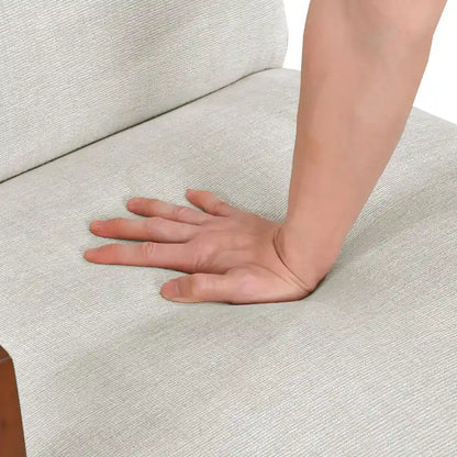 Luxurious Solid Wood Accent Chair for Stylish Living Rooms