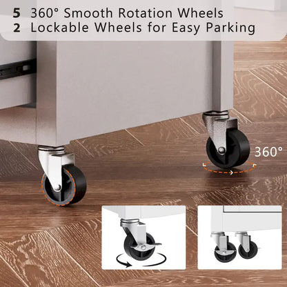 52 Kitchen Island With Drop Leaf(no include stool)