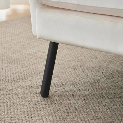 32 Wing Back Velvet Accent Chair