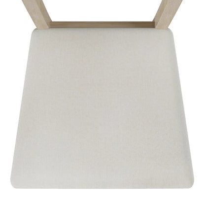 6-Piece Wooden Dining Table Set with Rectangular Table & 4 Chairs