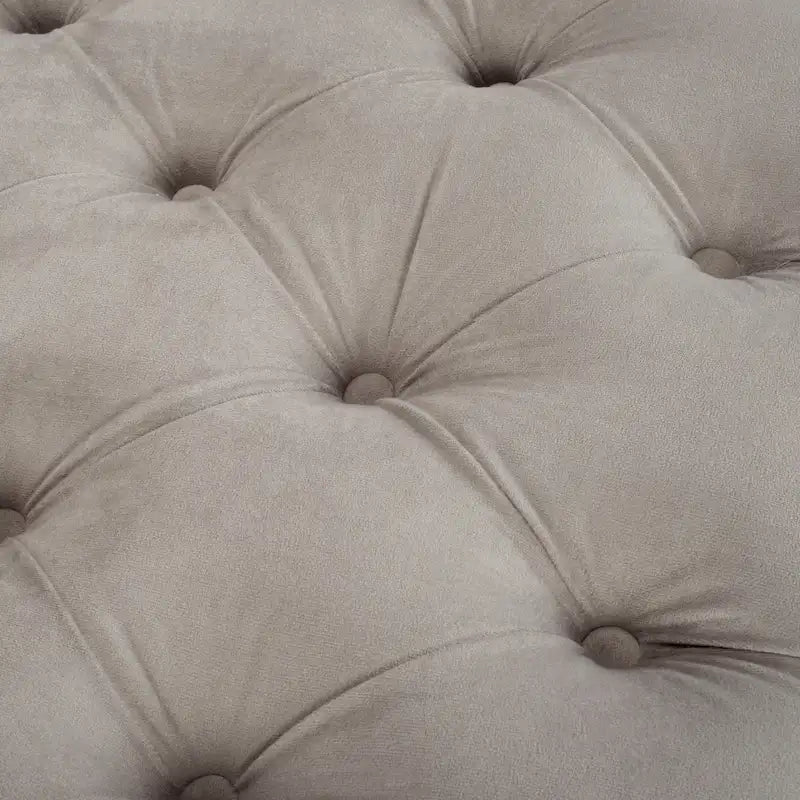 SAFAVIEH Rennie Navy/ Brass Tufted Rectangular Bench - 54 x 27 x 16 - 54Wx27Dx16H