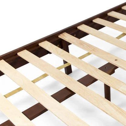 Norgate Modern Farmhouse Acacia Wood Queen Bed Platform by Christopher Knight Home