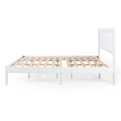 Norgate Modern Farmhouse Acacia Wood Queen Bed Platform by Christopher Knight Home