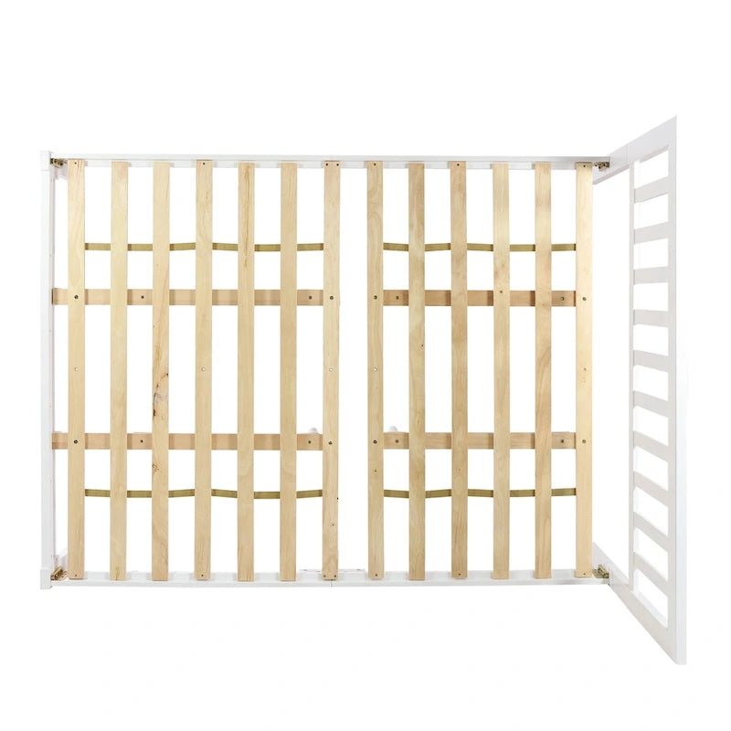 Norgate Modern Farmhouse Acacia Wood Queen Bed Platform by Christopher Knight Home