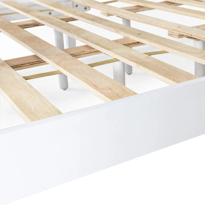 Norgate Modern Farmhouse Acacia Wood Queen Bed Platform by Christopher Knight Home