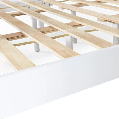 Norgate Modern Farmhouse Acacia Wood Queen Bed Platform by Christopher Knight Home