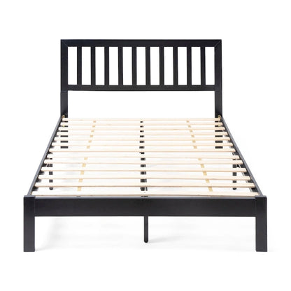 Norgate Modern Farmhouse Acacia Wood Queen Bed Platform by Christopher Knight Home