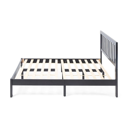 Norgate Modern Farmhouse Acacia Wood Queen Bed Platform by Christopher Knight Home