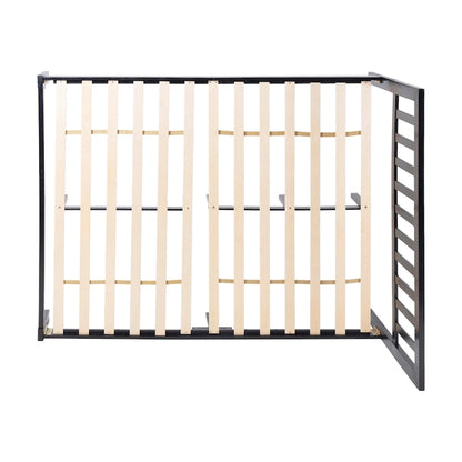 Norgate Modern Farmhouse Acacia Wood Queen Bed Platform by Christopher Knight Home