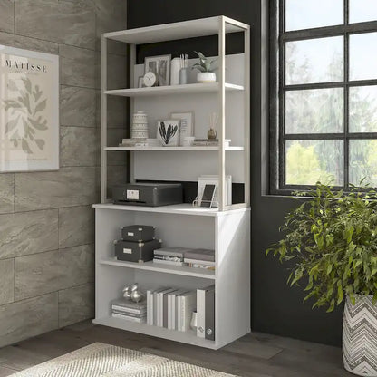 Hybrid 36W Bookcase Hutch by Bush Business Furniture