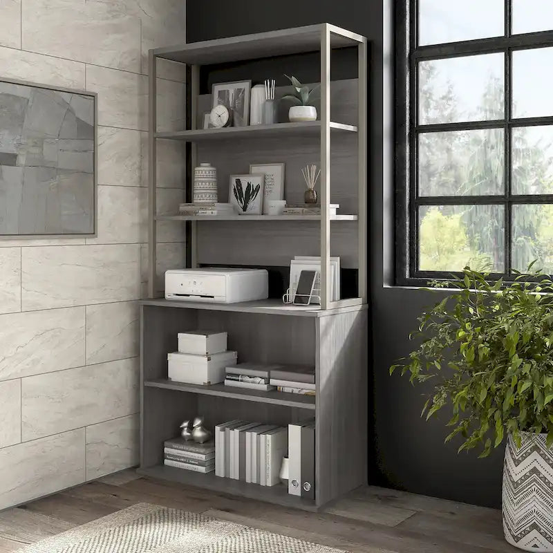 Hybrid 36W Bookcase Hutch by Bush Business Furniture