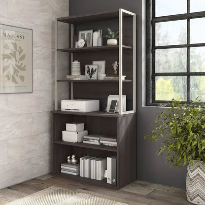 Hybrid 36W Bookcase Hutch by Bush Business Furniture
